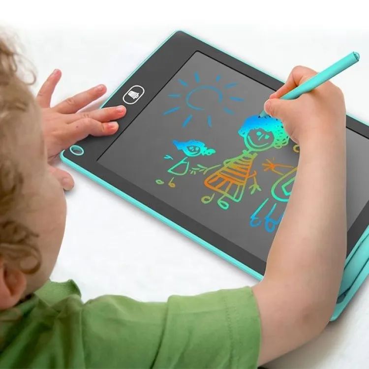 10 inch LCD Drawing Writing Tablet for Kids & Adults with Pen | Eraseable Colorful E-writer Digital Memo Pad