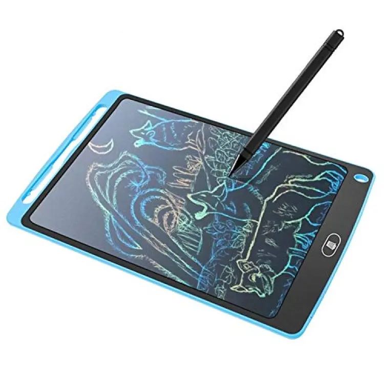 10 inch LCD Drawing Writing Tablet for Kids & Adults with Pen | Eraseable Colorful E-writer Digital Memo Pad